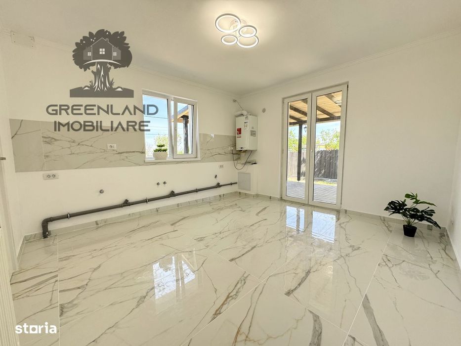 Casa plan parter, teren 370mp, la asfalt, langa statie, Bucium Paun