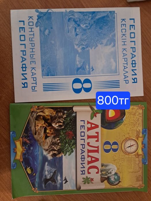 КНИГИ Дёшево и контурные карты 8 класс
