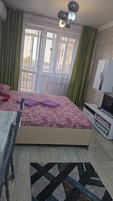 Посуточно 1 ком ЖК Assem plaza на Толе би Ауезова