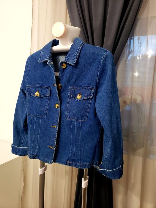 Geaca denim/blugi S Transport gratuit