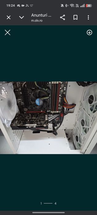 Kit Gaming: Placă de bază Asus ROG Maximus IV GENE-Z + I5 2550K + 16GB RAM + Video RX 550 2GB