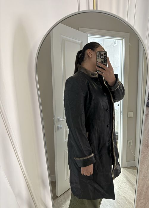 Женская кожаная куртка