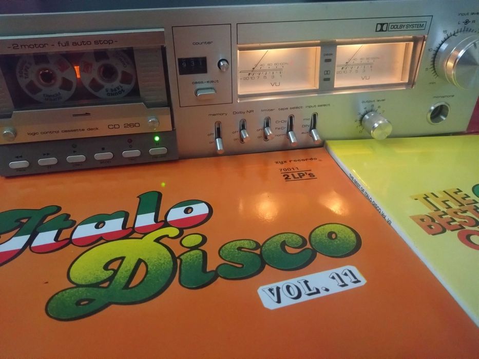 Saba CD-260 Argintiu/ 2-Head 2-Motor tape deck