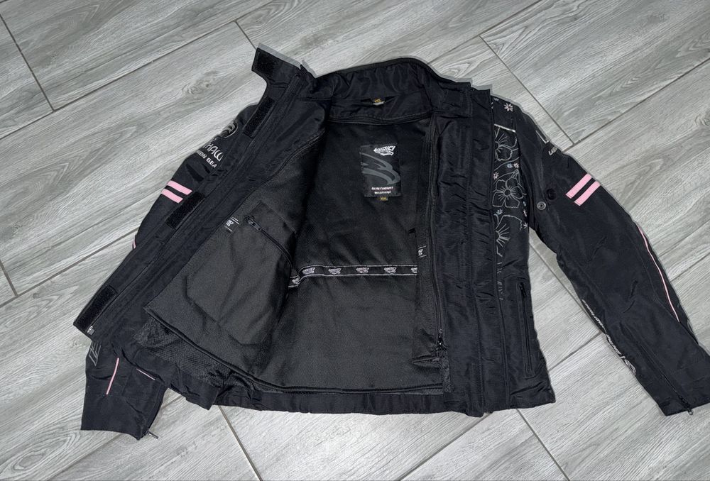 Geaca moto damă XXL model deosebit