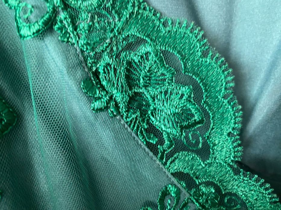 Rochie de ocazie verde smarald XS