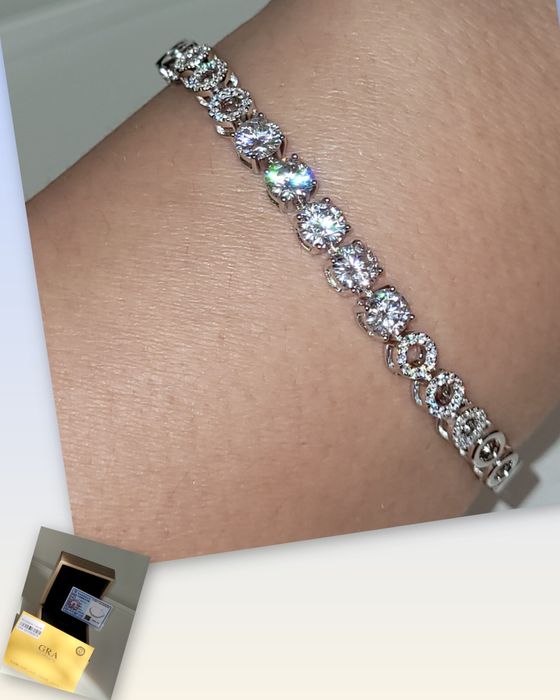 Серебро 925 с муассанитами