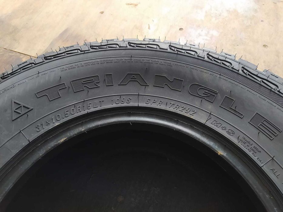 Шины всесезонные 31/10.5/15LT Triangle TR292 (109S)