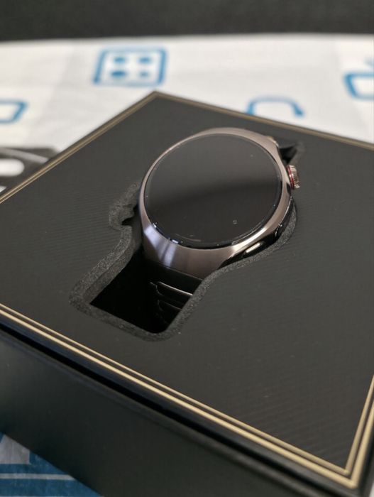 КАТО НОВ 42mm Huawei Watch 5 LTE Зора Гаранция 2027 SAND Gold Titanium