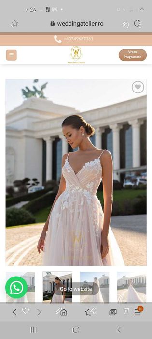 Rochie mireasa Carina