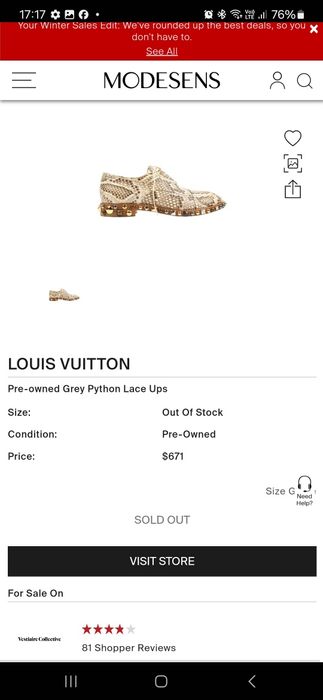 Женски обувки винтидж ЛуиВитон