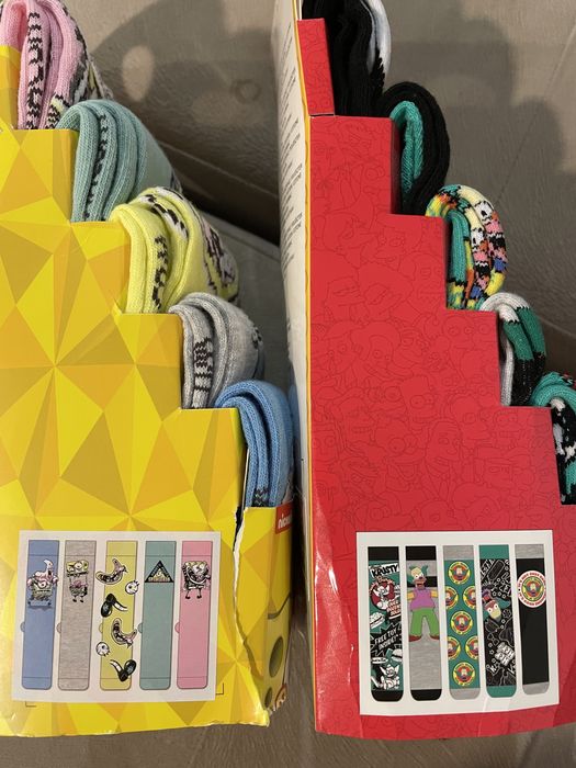 Sosete/Ciorapi funny cartoon Sponge Bob/Familia Simpsons