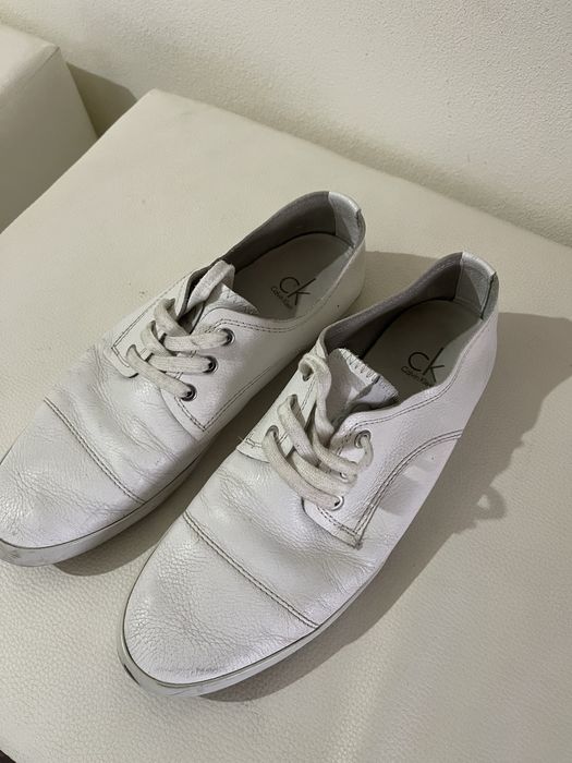 Adidasi Calvin Klein originali din piele