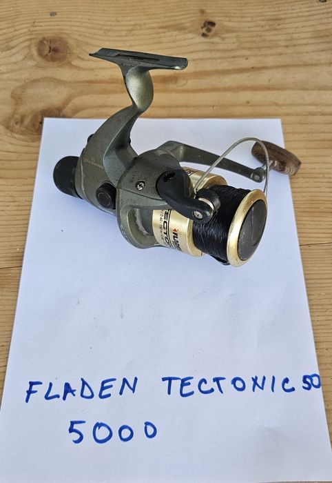 Mulineta Fladen Tectonic 50 pentru pescuitul crapului stare f buna