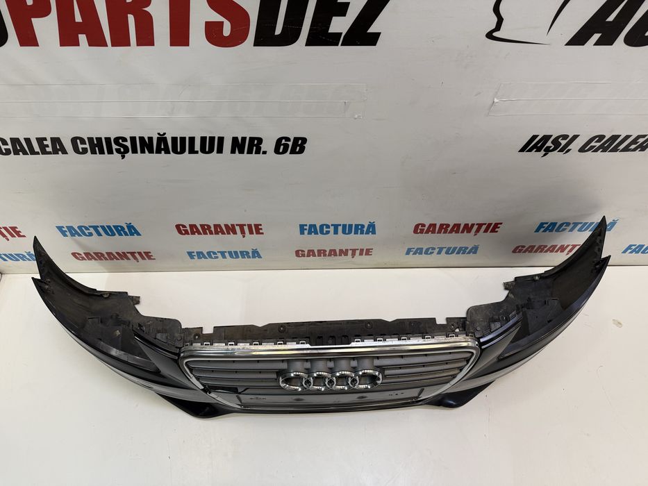 Bara spoiler fata spalatoare proiectoare Audi A4 B8 neagra negru LZ9Y