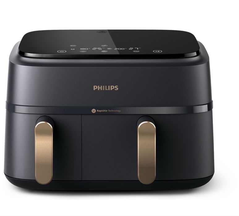 Airfryer Philips NA352/00 dubla , seria 3000, 3kg, 9l