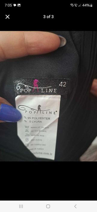 Vand rochie eleganta neagra pentru ocazii, marime 42