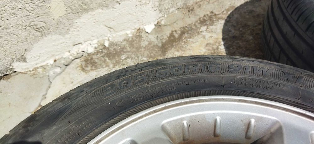 Джанти за Ford Форд 6Jx16 ET 52.5 4x108 в комплект с гуми