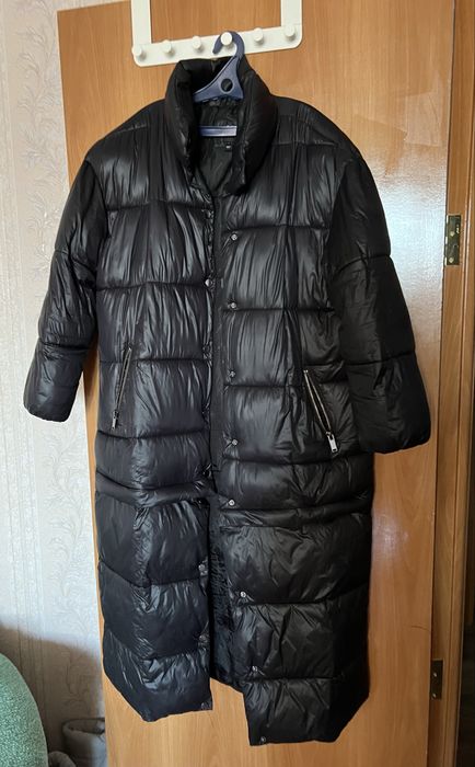 Пальто балонь длинное