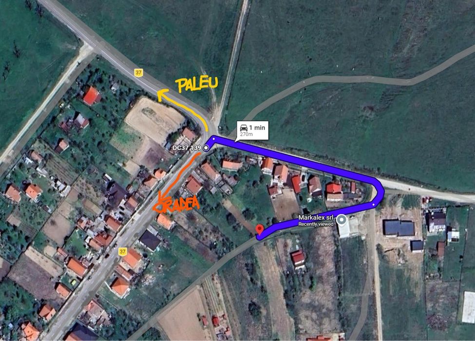 Teren intravilan in Saldabagiu de Munte