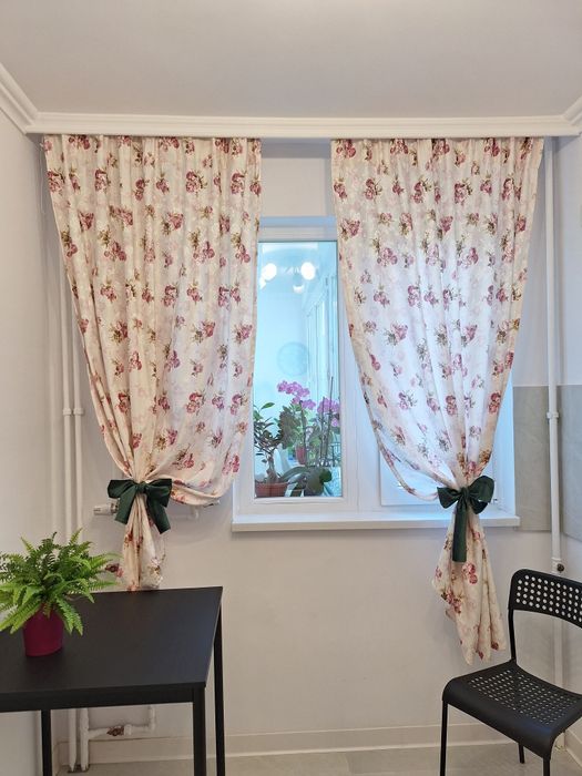 Draperie/Perdea bucătărie, stil Provence, doar pentru București