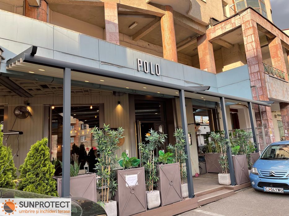 Pergole All Season cu membrana PVC.