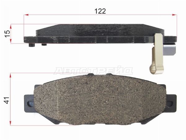 Колодки тормозные Toyota Chaser