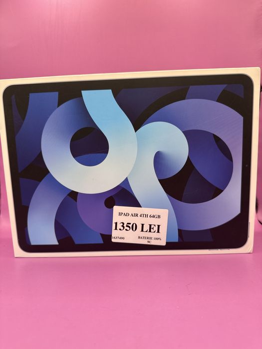 Ipad Air 4TH 64 •Matei Amanet Crangasi •1637