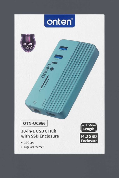 Onten OTN-UC966 — универсальный 10-в-1 USB-C Hub. Есть доставка