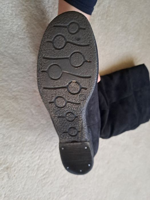 Cizme imitatie piele intoarsa mărimea 36