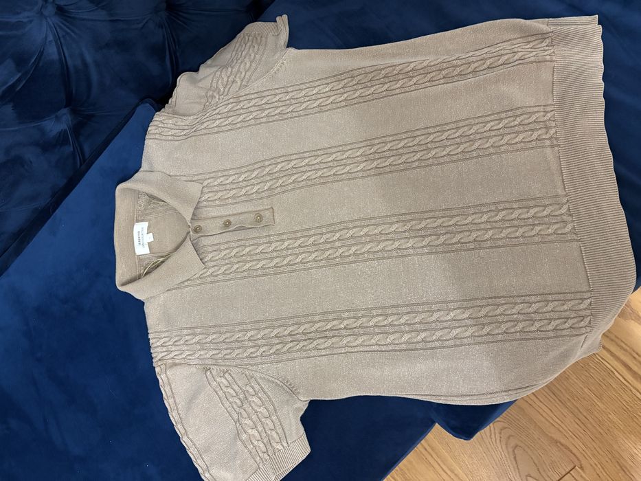 Pulover cu maneca scurta polo