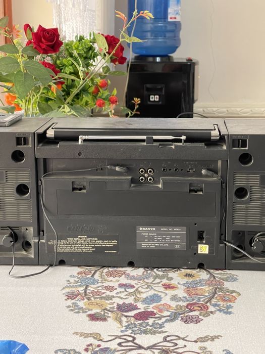 Коллекционный японский магнитофон Sanyo MTW 5, Коллекция Магнитола