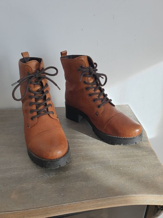 Ghete dama, piele naturala, marimea 39-40