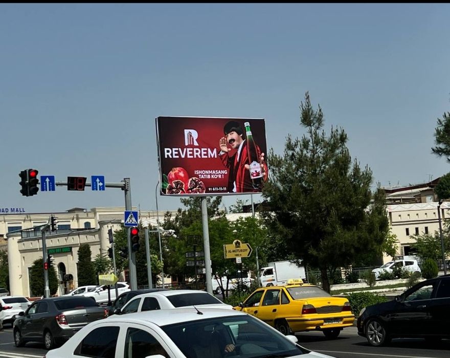 Led ekran va bilbordlarda reklama