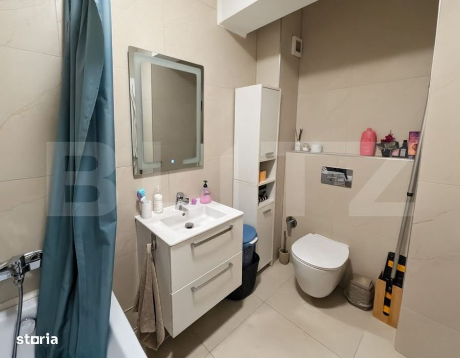 Apartament modern 2 camere + balcon – zona Prima Arena