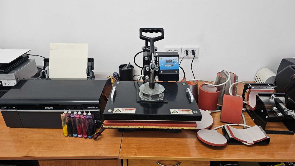 Продам Универсальный комбинированный термопресс 8-1 для сублимации БУ