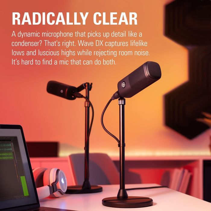 Microfon Elgato Wave DX, Dynamic Vocal,negru,sigilat