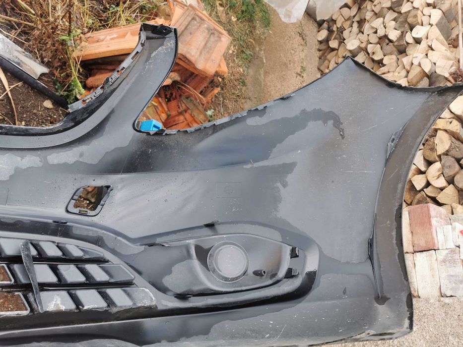 MERCEDES VITO черна предна броня