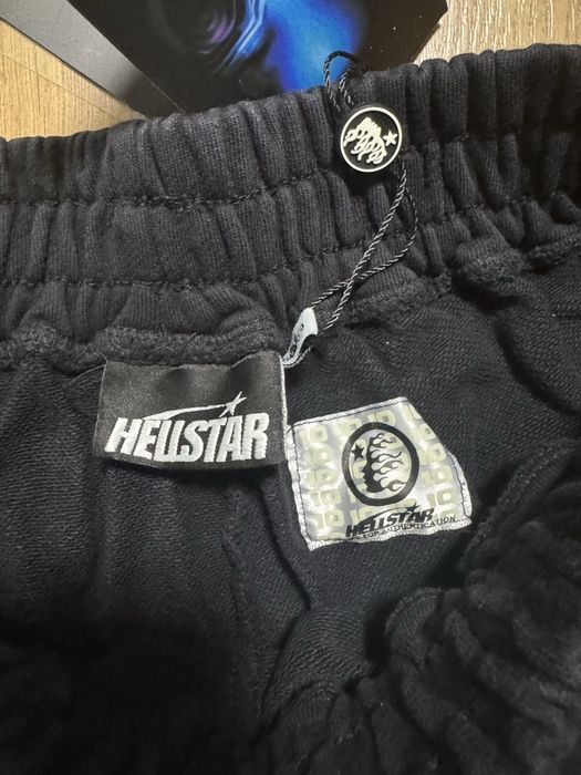 Hellstar "No Humanity" Black Shorts