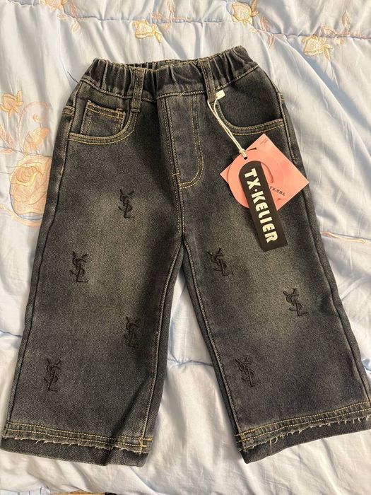 Джинсы детские утепленные