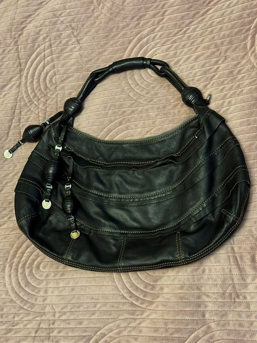 GEANTA de umar FULL PIELE naturala - GEORGE GINA & LUCY - Vintage !