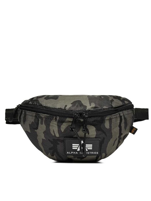 Чантичка/Чанта за кръст Alpha Industries зелен камуфлаж