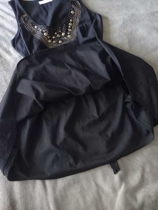 Rochie neagră Oasis Jeans, mărimea 14