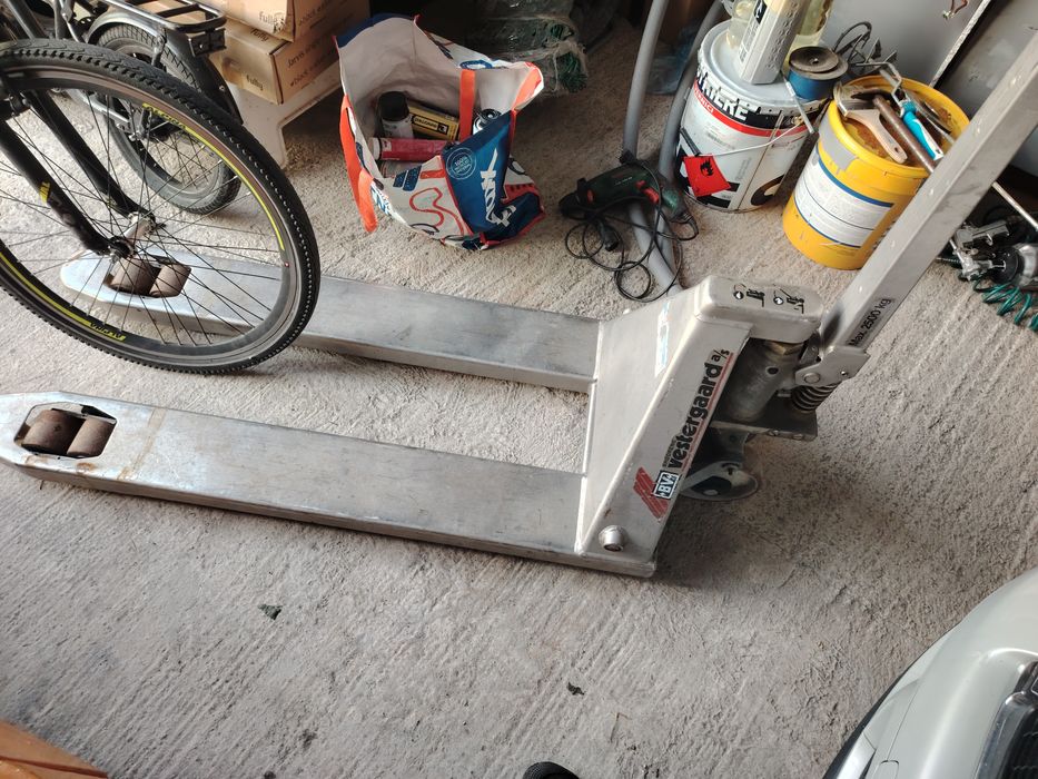 Transpalet inox alimentar