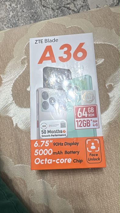 новый ZTE BLADE A36