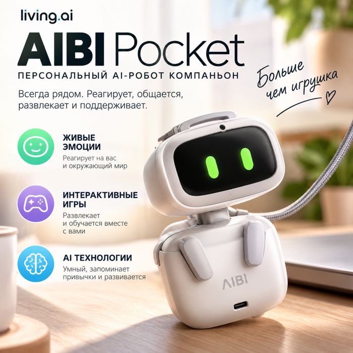 AIBI Pocket — интерактивный робот-питомец