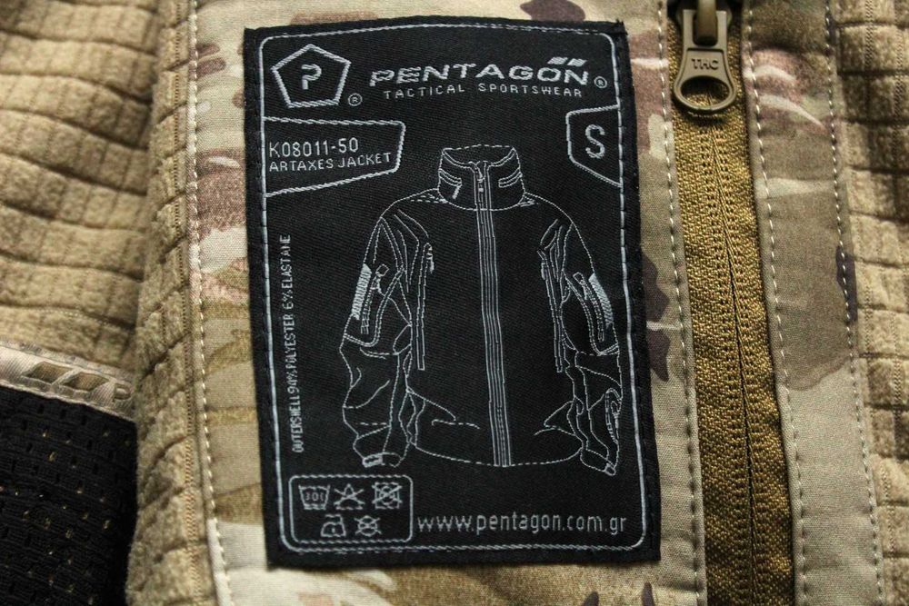 PENTAGON - тактическо камуфлажно яке, размер S