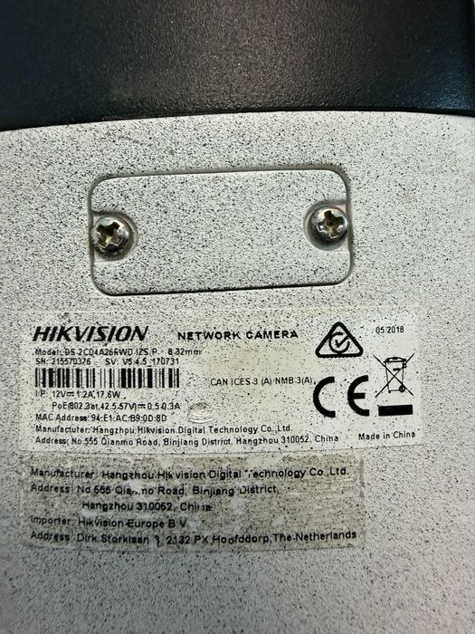 Hikvision DS‑2CD4A26FWD‑IZS/P ANPR 8–32mm – Cameră supraveghere profesională recunoaste numere inmatriculare
