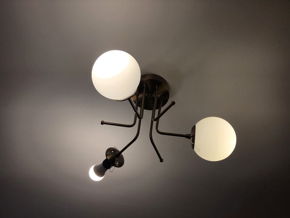 Lustra living 3 abajururi