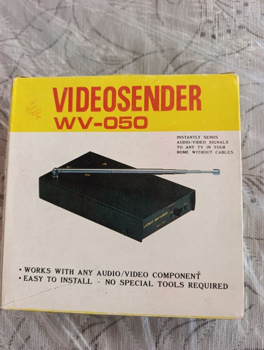 Ретро Безжичен Видеосендер Videosender WV-050 (Видео Предавател)