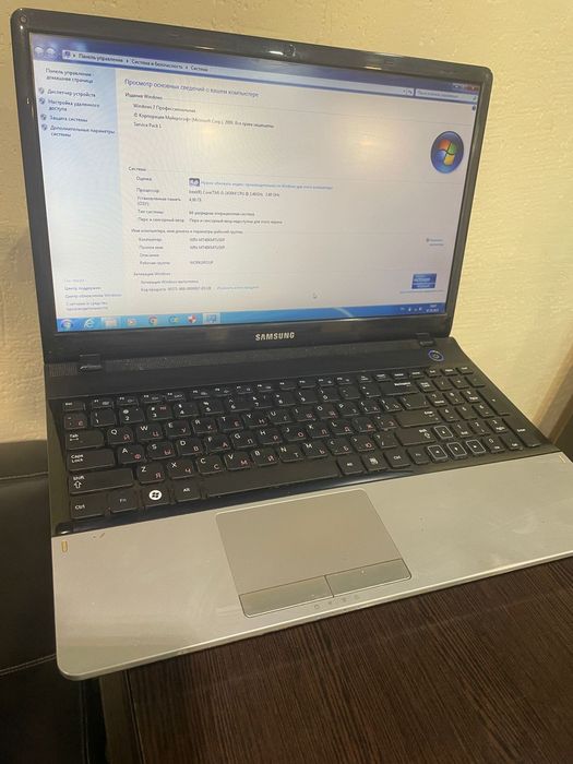Продам надёжный ноутбук Samsung core i5